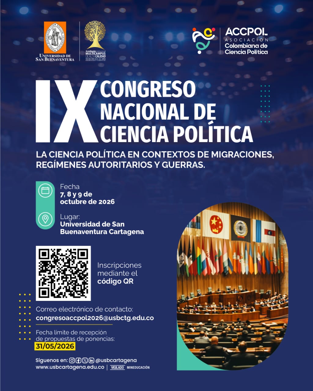 IX Congreso Nacional de Ciencia Política